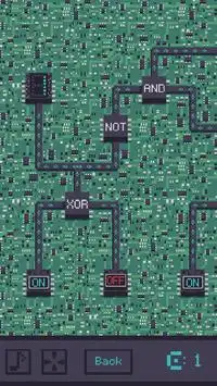 Circuit: Logic Gate Puzzle Screen Shot 2