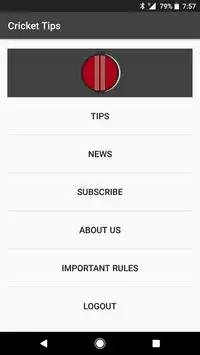 Free Cricket Tips By Champ Screen Shot 1