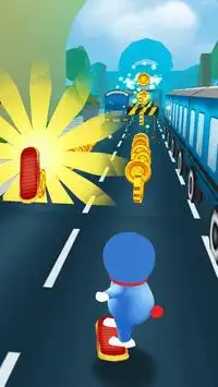 Subway Doraemon Super Dash: Doramon, Doremon Game Screen Shot 2