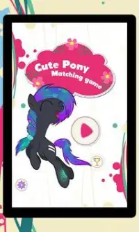 Pony Pairs - Memory Match Game Screen Shot 0