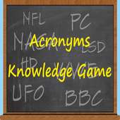 Acronyms - Knowledge Game