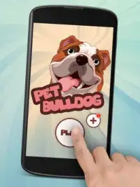 Bulldog Pet Dog 3D Screen Shot 0