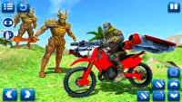 Motorbike Beach Fight - Beach Fighting Games Screen Shot 3