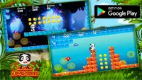 Panda Run - Panda Dans Le Monde Des Aventures Screen Shot 2