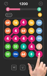 2048 数字のパズル ゲーム Screen Shot 11