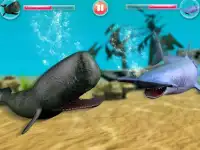 Angry Shark Fighting: Hungry White Shark Attacks Screen Shot 5