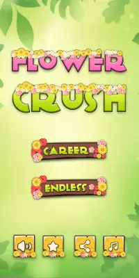 Flower Crush 3D: Match 3 Puzzle 2020 Games Screen Shot 0