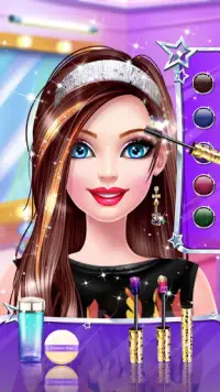 🎙️👧Music Girl Makeup Salon - Rock Star Dress Up Screen Shot 0