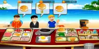 Professional burger shop: Top Burger Master game Screen Shot 1