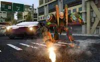 Flying Rocket Man Spider Robot Transform Wars 3D Screen Shot 7