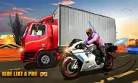 VR Highway Moto Bike Racer Screen Shot 1