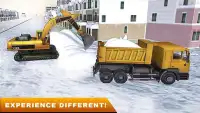 Snow Rescue Excavator OP 3D Screen Shot 3