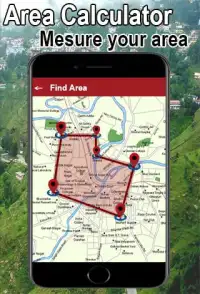 Mobile se jamin napna | Map Area Calculator Screen Shot 1