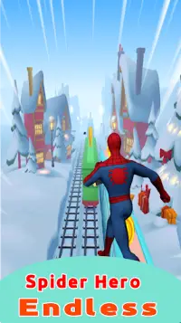 Subway Spider Endless Hero Run Screen Shot 1