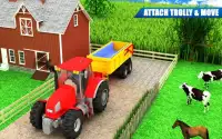 Тяжелые условия трактор тележка стоянка 3d Screen Shot 2