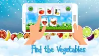 Fruit vegetables learning apps for kids fun games Screen Shot 5