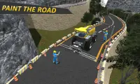 Uphill Otoyolu İnşaatı: Yol Bina Sim Screen Shot 4