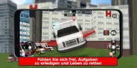 Autofahren Simulator Spiele: Ambulanz Krankenwagen Screen Shot 1