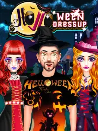 Halloween DressUp & MakeUp Salon: Halloween Games Screen Shot 0
