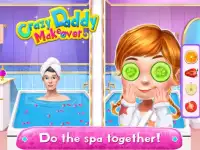 Crazy Daddy Makeover: Spa Day mit Papa Screen Shot 2