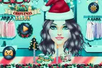 Christmas Dress up Games for Girls -Makeover Salon Screen Shot 1