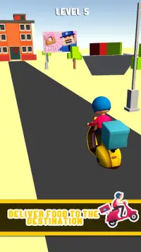 Fun Delivery Rush 3D Screen Shot 4