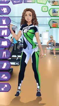 Fitness Girls Dress Up Screen Shot 4