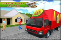 Pizza-Lieferwagen-Simulator Screen Shot 3