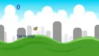Crashing Bee - Tap to fly Screen Shot 0