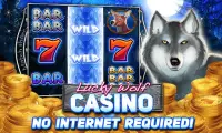 Slots Lucky Wolf Casino VLT Screen Shot 1