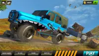 Offroad Cargo Jeep Driving 2021 Screen Shot 12