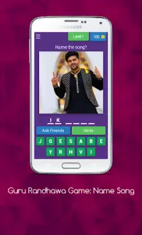 Guru Randhawa Game: Guess Name Of Song Screen Shot 0