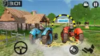 Chained Tractors Games: Real Farmer Simulator 18 Screen Shot 3