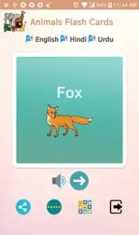 Animals Talking Flashcards for Kids Screen Shot 2