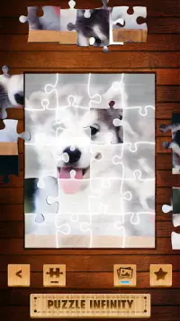 anak-anak anjing comel jigsaw Screen Shot 1