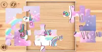 Пазлы Единороги. Игры для Девочек. Unicorn Puzzles Screen Shot 5