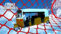 Tuk Tuk Limo Rickshaw Drive Impossible Track Stunt Screen Shot 1