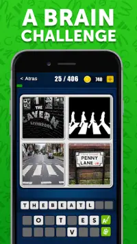 4 Pics 1 Logo: Words Quiz Gratuit - Jeux De Logo Screen Shot 4