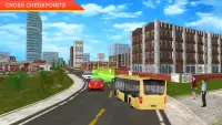 Modern City Bus Driving Game Screen Shot 3
