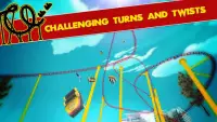 Roller Coaster Racing 3D 2 player Screen Shot 12