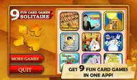 9 Fun Card Games - Solitaire Screen Shot 0