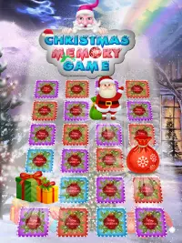 Christmas Memory Card Game Screen Shot 2