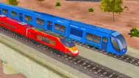 Train Games - Railroad Driving Screen Shot 0