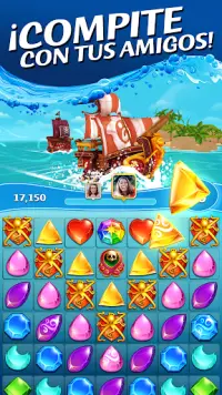 Pirate Puzzle Blast - Match 3 Adventure Screen Shot 8