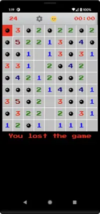 Minesweeper (Ad Free) Screen Shot 1
