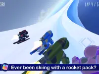 Rocket Ski Racing: Can You Win the Race? Screen Shot 6