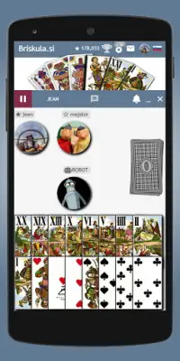 Briskula.si - Online Tarok, Briškola, Tršet & CFM Screen Shot 0