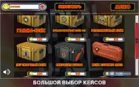 Симулятор открытия кейсов с разными вещами и CS:GO Screen Shot 1