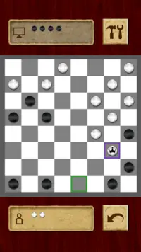 Checkers 2 Player - Free Board Game Screen Shot 2