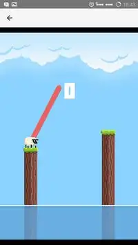 Pixel sheep Jumping Screen Shot 1